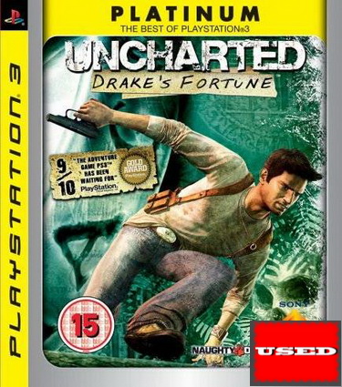 Uncharted: Drakes Fortune (Platinum) PS3 USED