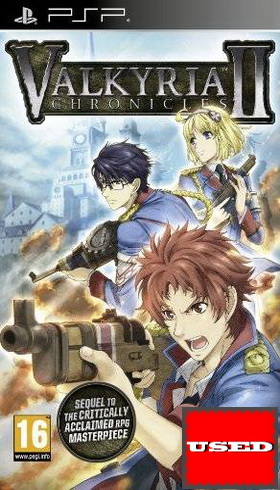 Valkyria Chronicles II PSP USED