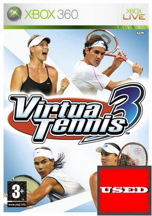 Virtua Tennis 3 X360 USED