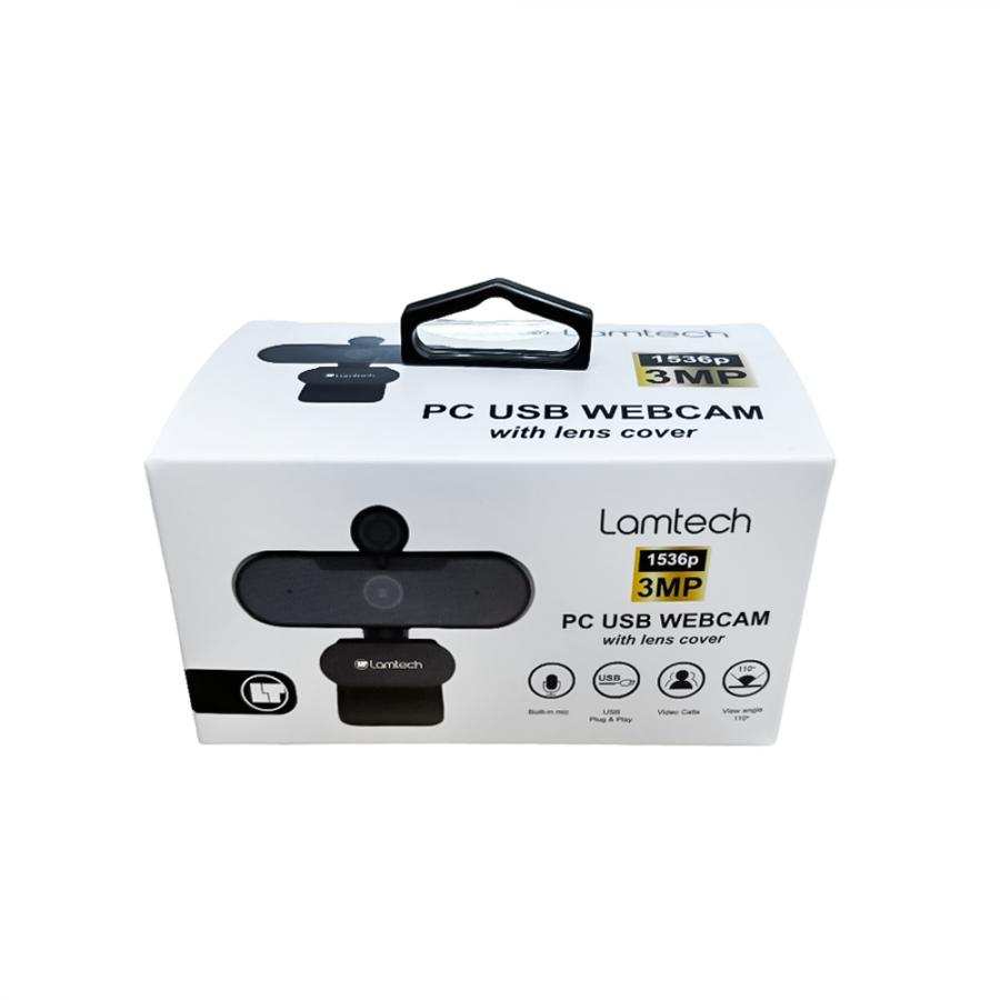 LAMTECH USB WEB CAMERA 2048P WITH SHUTTER