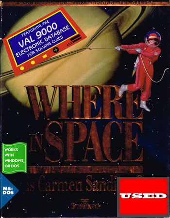 Where in Space is Carmen Sandiego? MS-DOS USED