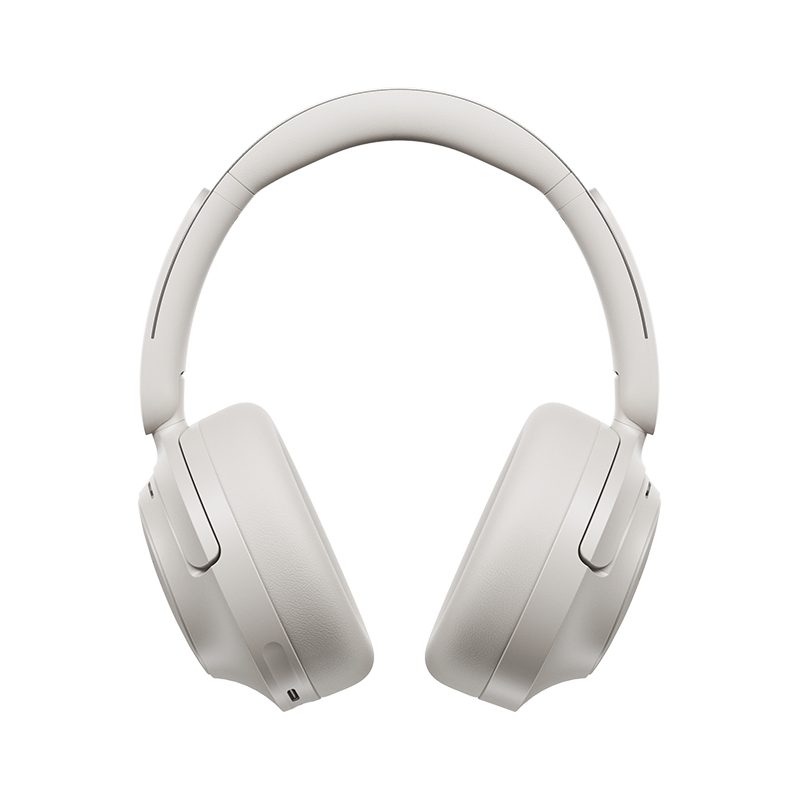 QCY H3S Headset White - Type-C & Bluetooth 6.0 ANC iOS/Android Call Noise Cancelling Headphones 102h