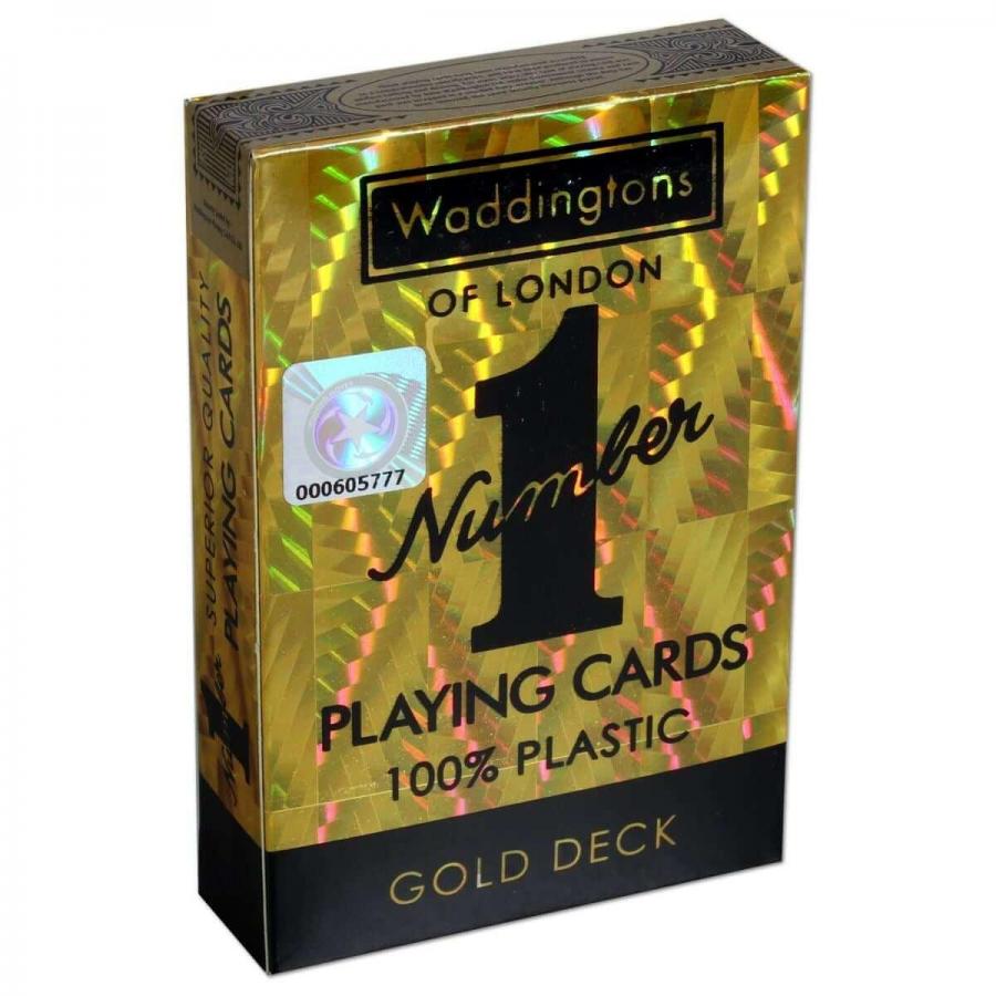 Winning Moves: Waddingtons No.1 - Gold Playing Cards (029391)