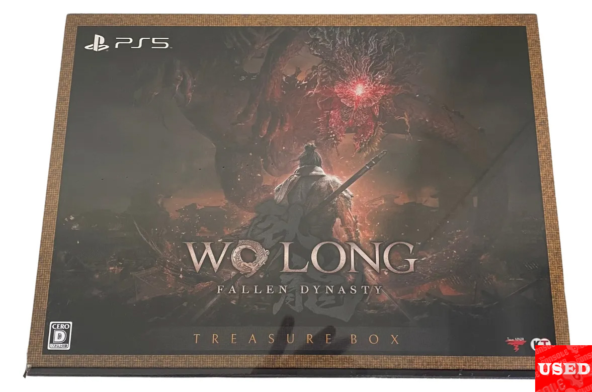 Wo Long Fallen Dynasty Treasure Box  PS5 NEW (Slightly Torned Up Seal) (Japan)