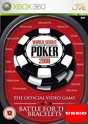 World Series of Poker 2008 X360 USED