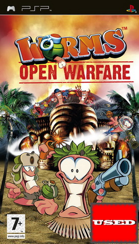 Worms: Open Warfare PSP USED (UMD Only)
