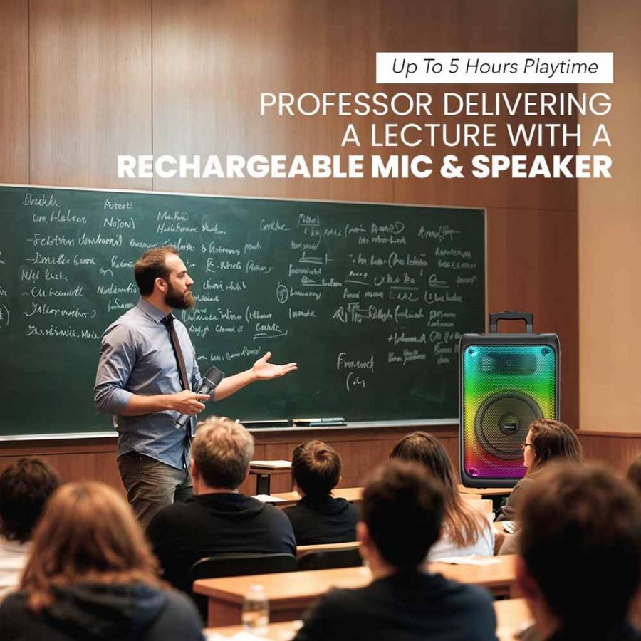 SONICGEAR RGB HDA KARAOKE SPEAKER 110W HYPERBOX 1200 PRO BLACK