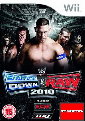 WWE SmackDown vs. Raw 2010 Wii USED