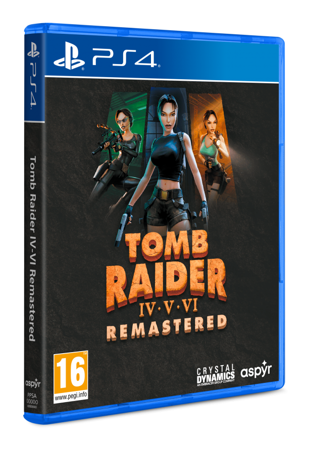 Tomb Raider IV-VI Remastered Starring Lara Croft PS4 NEW
