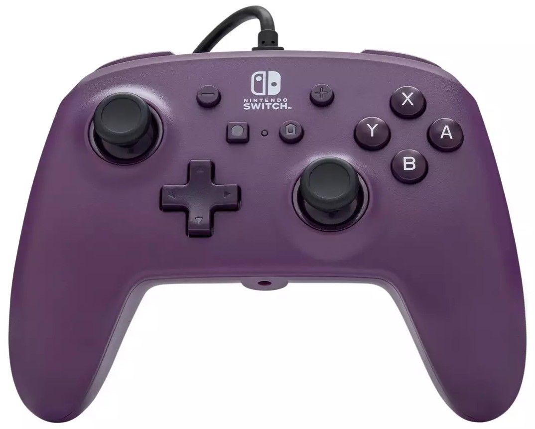 PowerA Enhanced Wired Controller Galaxy Purple Nintendo Switch NEW
