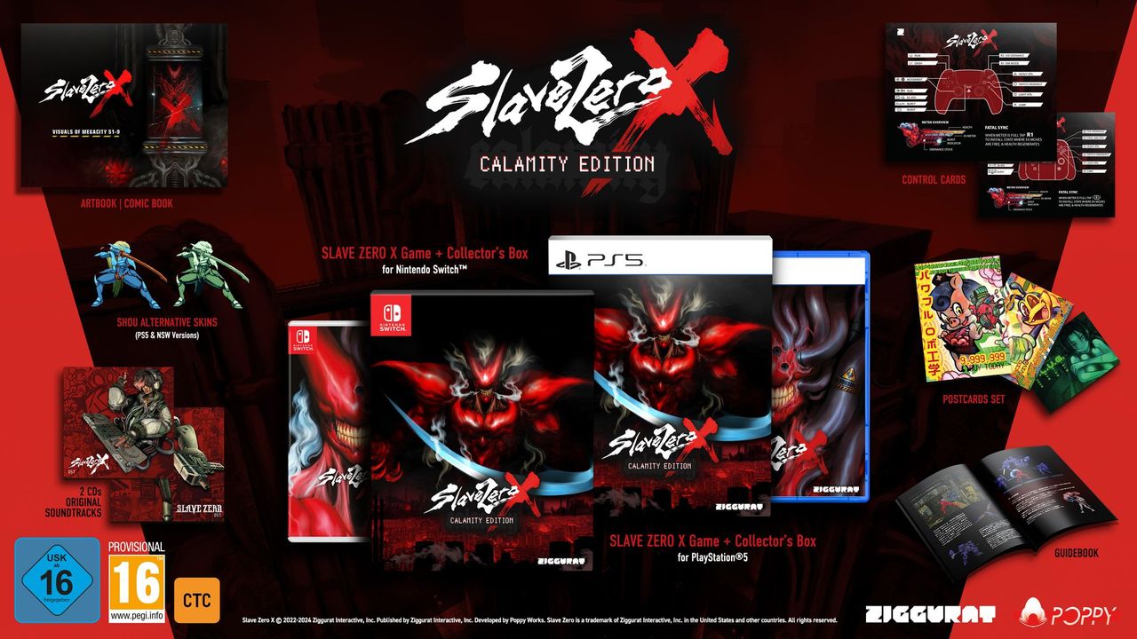 Slave Zero X Calamity Edition PS5 NEW