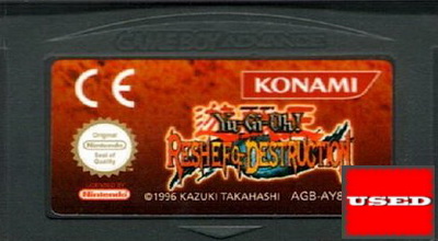 Yu-Gi-Oh! Reshef of Destruction GameBoy Advance UNBOXED