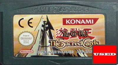 Yu-Gi-Oh! The Sacred Cards GameBoy Advance UNBOXED
