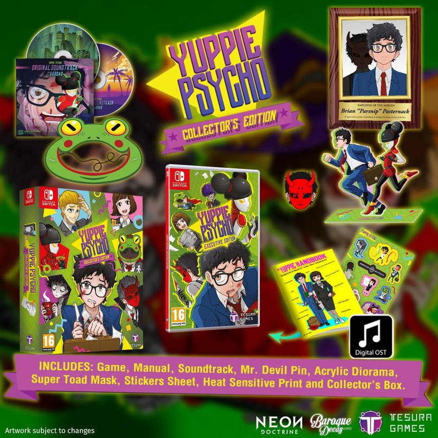 Yuppie Psycho: Collector's Edition Nintendo Switch NEW