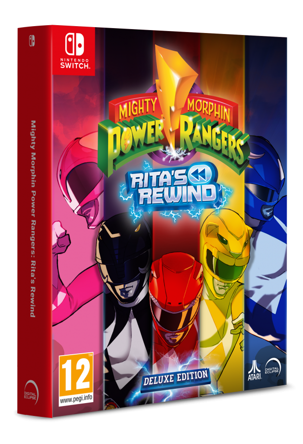 Mighty Morphin Power Rangers Rita's Rewind Deluxe Edition Nintendo Switch NEW