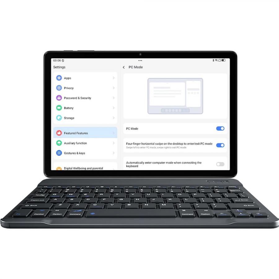 BLACKVIEW OCTA-CORE TABLET 11-INCH SET 4G (3GB+128GB) ANDROID 16 SPACE GREY