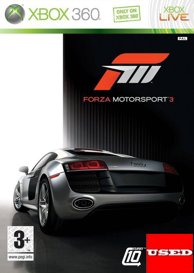 Forza Motorsport 3 X360 USED (No Manual)