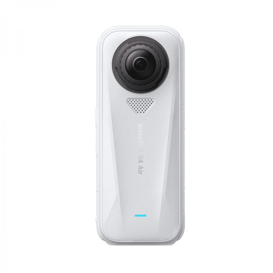 Insta360 X4 Air Starter Bundle White - Lightweight 8K 360 AI Act Cam Selfie stick,2xbattery,lens cap